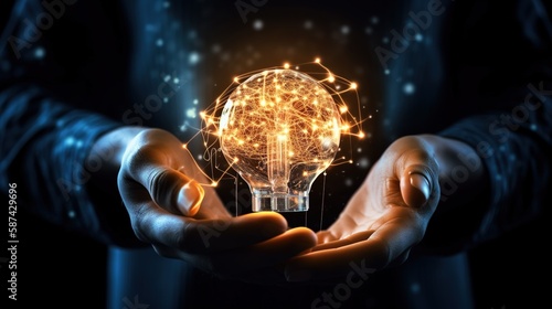 Obraz na płótnie Tecnología - Generative IA w salonie