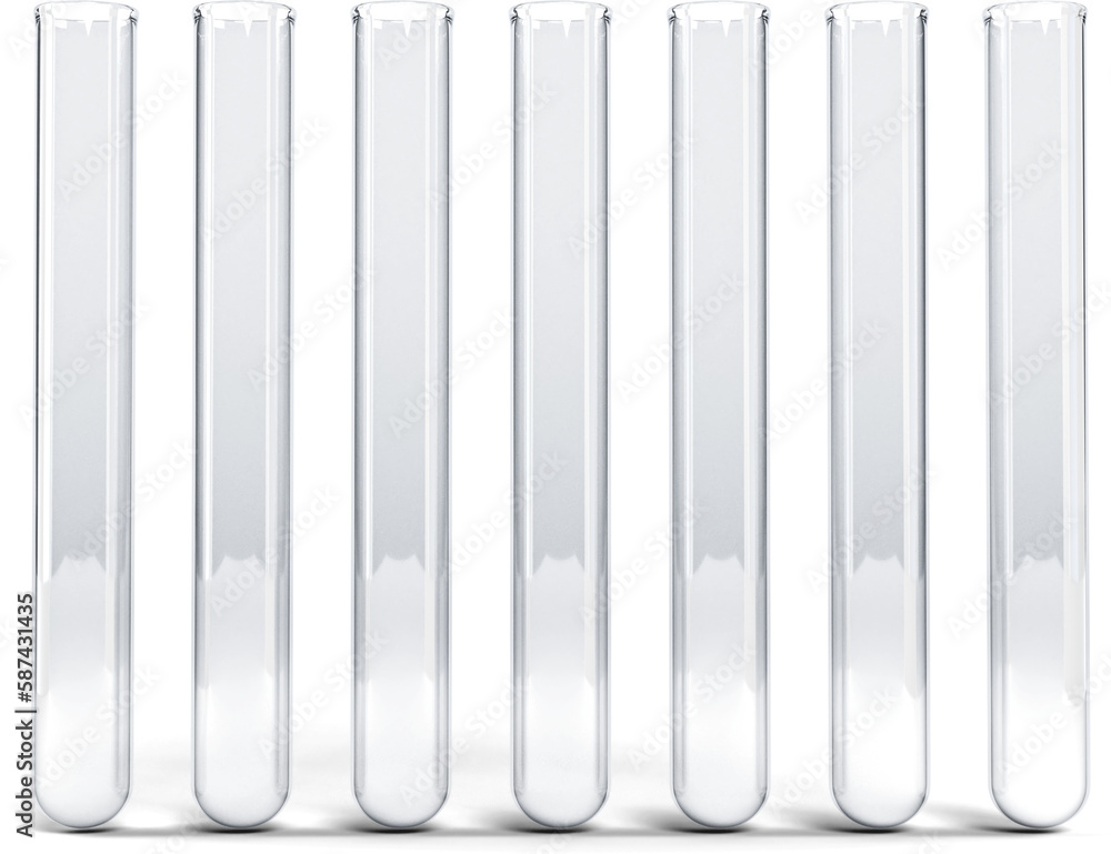 Test tubes with chemical solution Test tubes with chemical solution