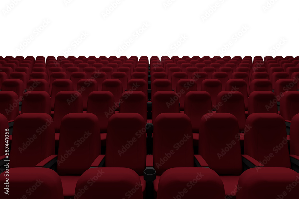 Naklejka premium Chairs in auditorium