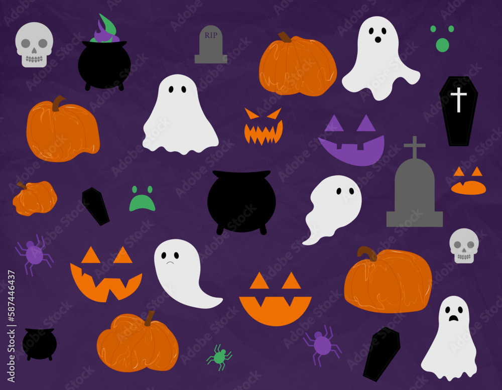Halloween Vector Set Halloween Vector Set