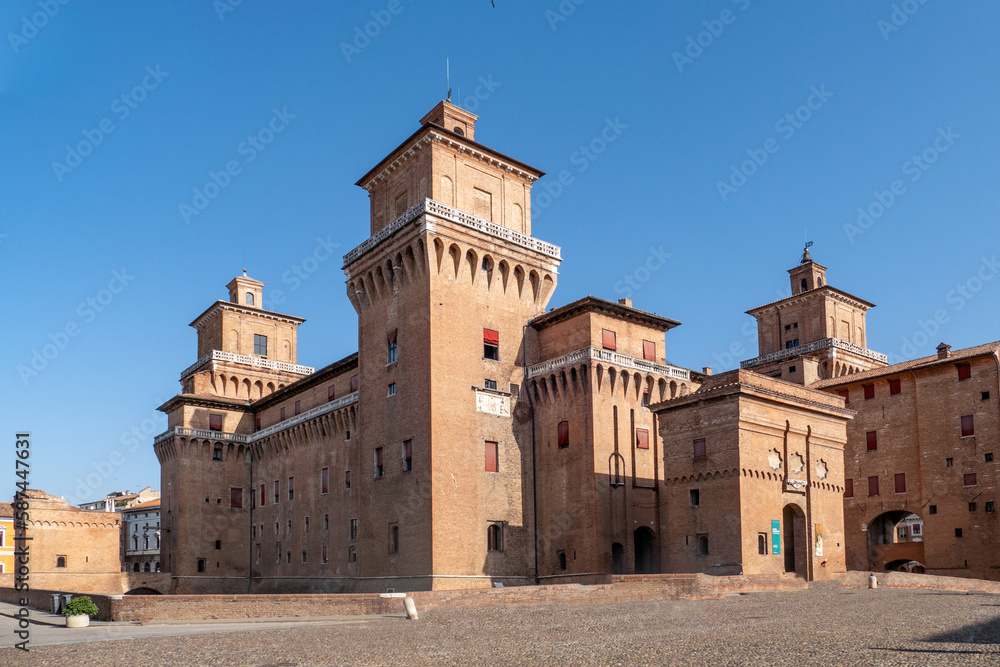 Estense Castle of Ferrara, Italy