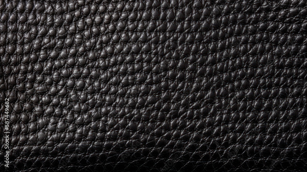 custom made wallpaper toronto digitalSmooth genuine black leather texture background for design. Generative AI