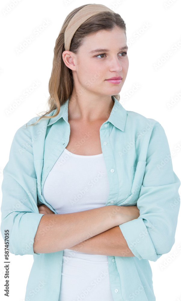 Hipster standing with arms crossed Hipster standing with arms crossed
