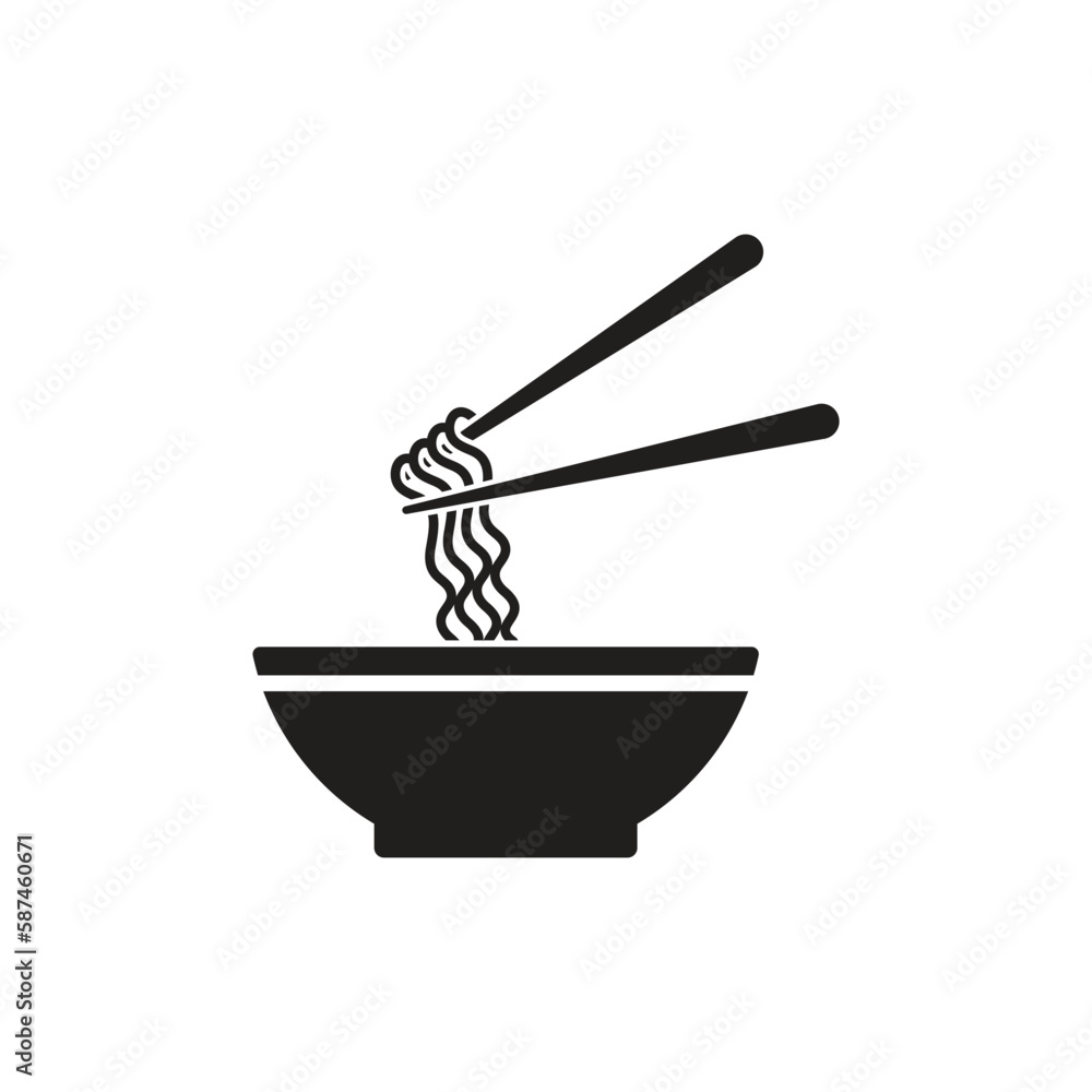 noodles logo icon design vector noodles logo icon design vector