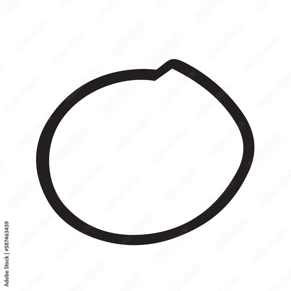 Digitally generated image of circle shape Digitally generated image of circle shape
