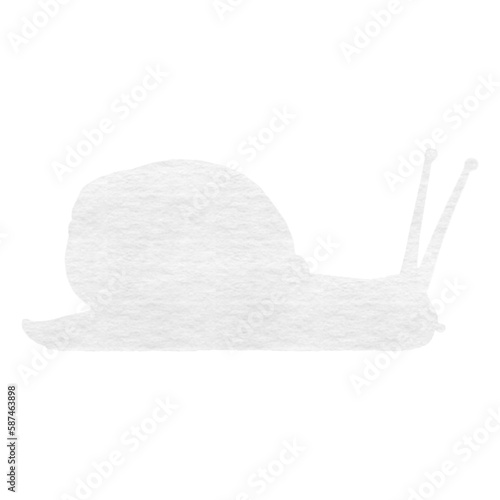 Digitally generated image of snail 
