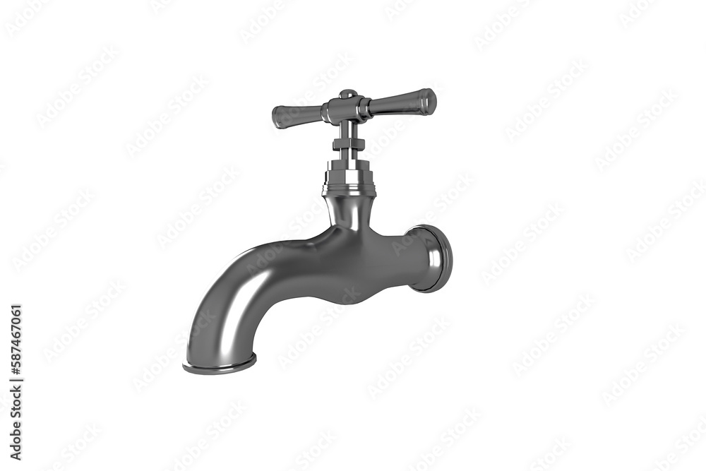 Metallic faucet 