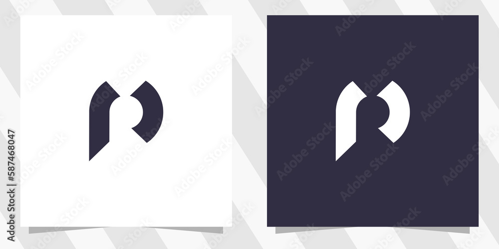 letter p logo design template letter p logo design template