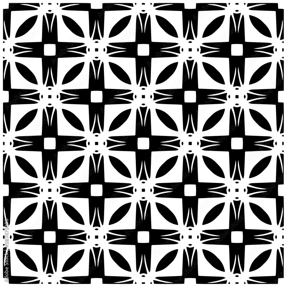 Grunge background with abstract shapes. Black and white texture. Seamless monochrome repeating pattern for web page, textures, card, poster, fabric, textile. Grunge background with abstract shapes. Black and white texture. Seamless monochrome repeating pattern for web page, textures, card, poster, fabric, textile.