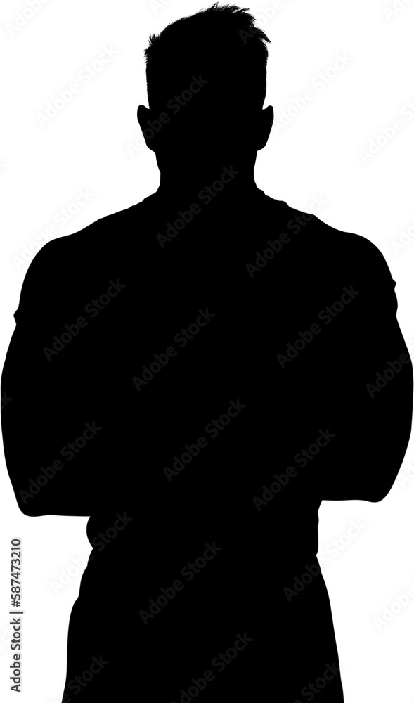 Rugby player standing with arms crossed Rugby player standing with arms crossed