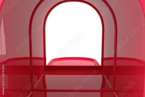 Red post box © vectorfusionart