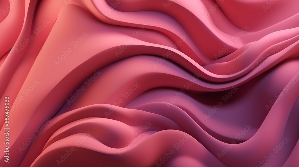 Obraz premium pink satin fabric