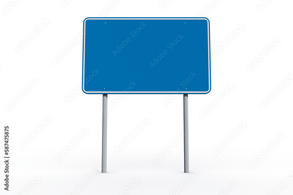 Blue billboard Blue billboard