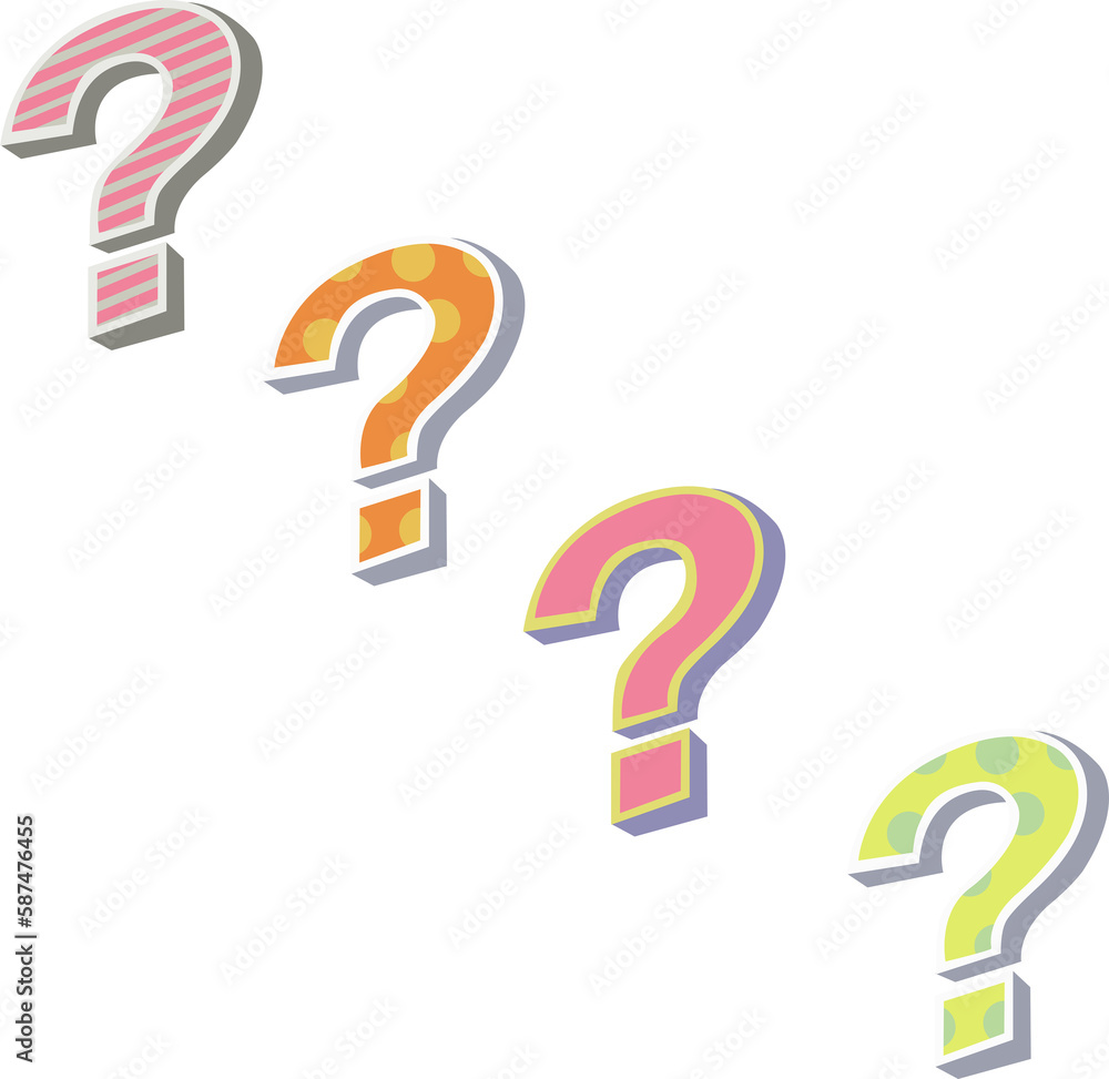 Vector of question mark symbol Vector of question mark symbol