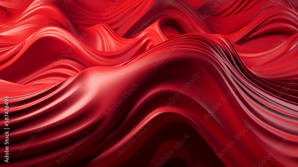 Obraz premium red satin background