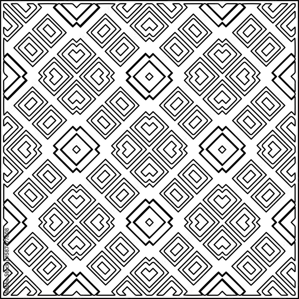 Stylish texture with figures from lines .Geometric lines art. Black and white pattern. Abstract background for web page, textures, card, poster, fabric, textile. Stylish texture with figures from lines .Geometric lines art. Black and white pattern. Abstract background for web page, textures, card, poster, fabric, textile.