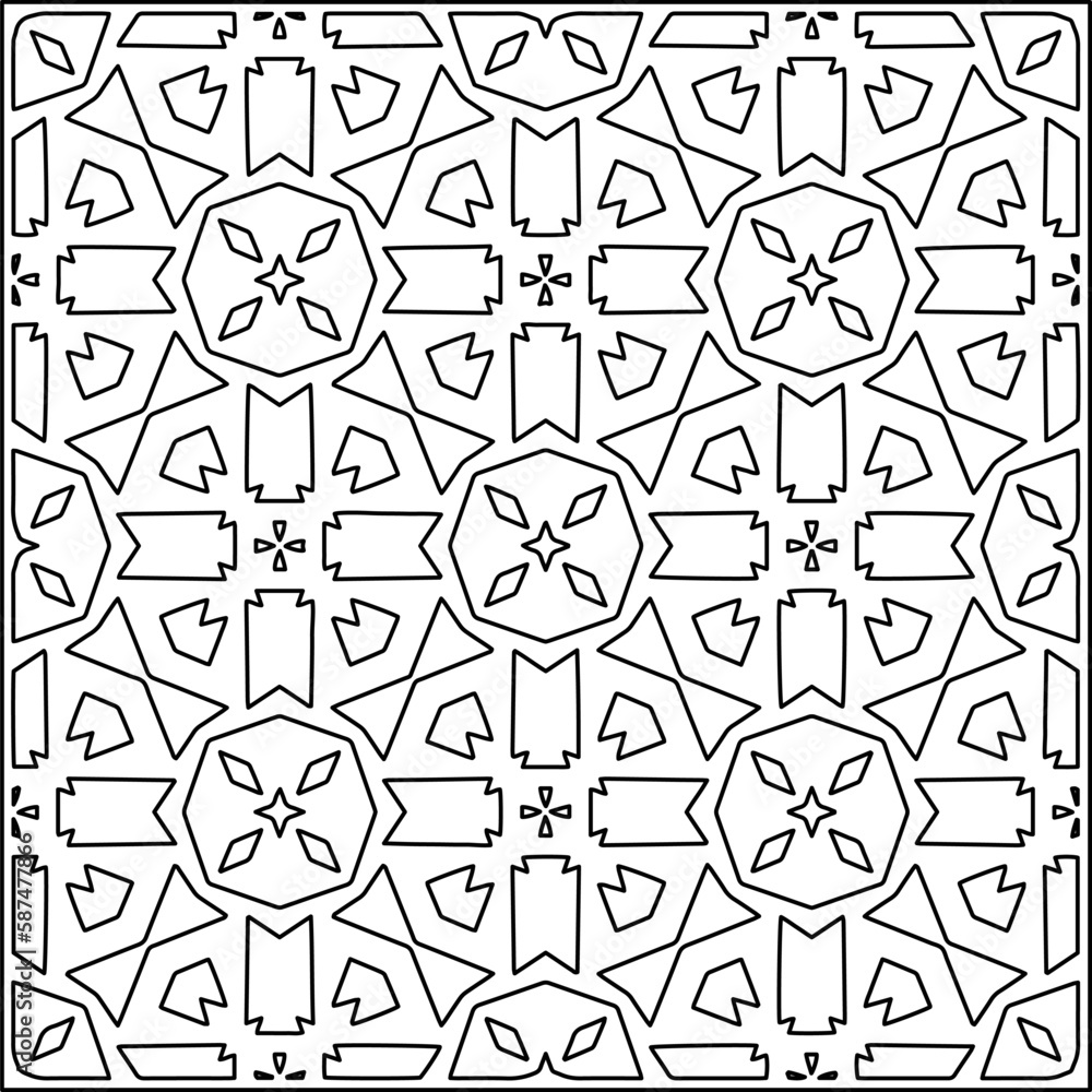 Stylish texture with figures from lines .Geometric lines art. Black and white pattern. Abstract background for web page, textures, card, poster, fabric, textile. Stylish texture with figures from lines .Geometric lines art. Black and white pattern. Abstract background for web page, textures, card, poster, fabric, textile.