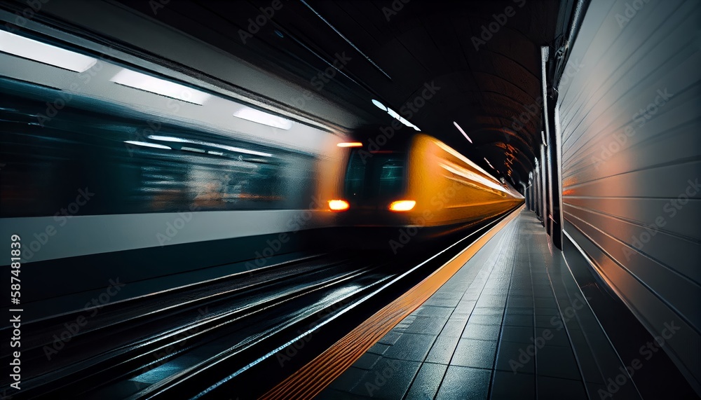 Speed motion in urban highway road tunnel Speed motion in urban highway road tunnel