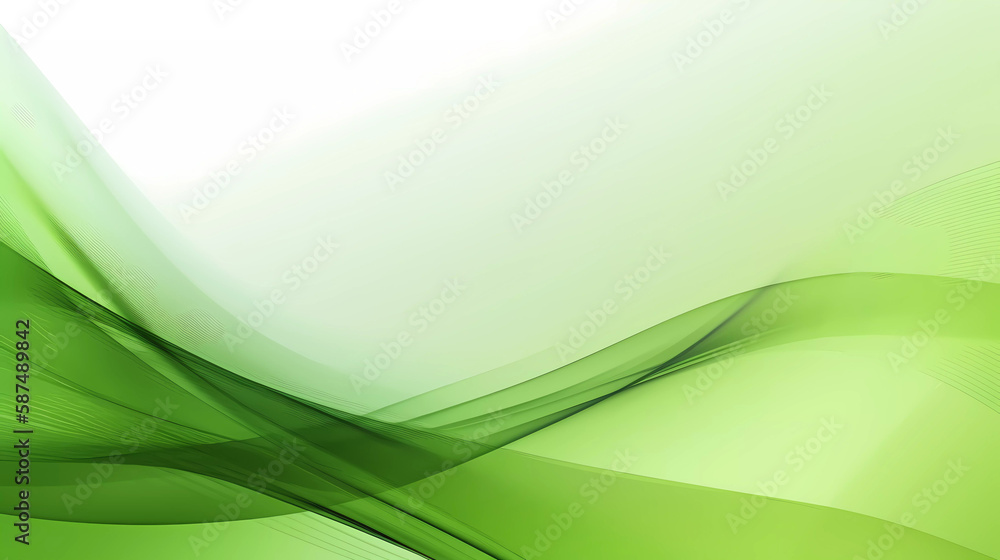 Light green and calm background effect. Generative AI. Light green and calm background effect. Generative AI.