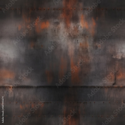 Seamless Steel Metal Grunge Rusty Texture