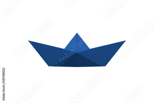 Nautical vessel against white background