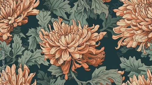 Chrysanthemum Pattern
