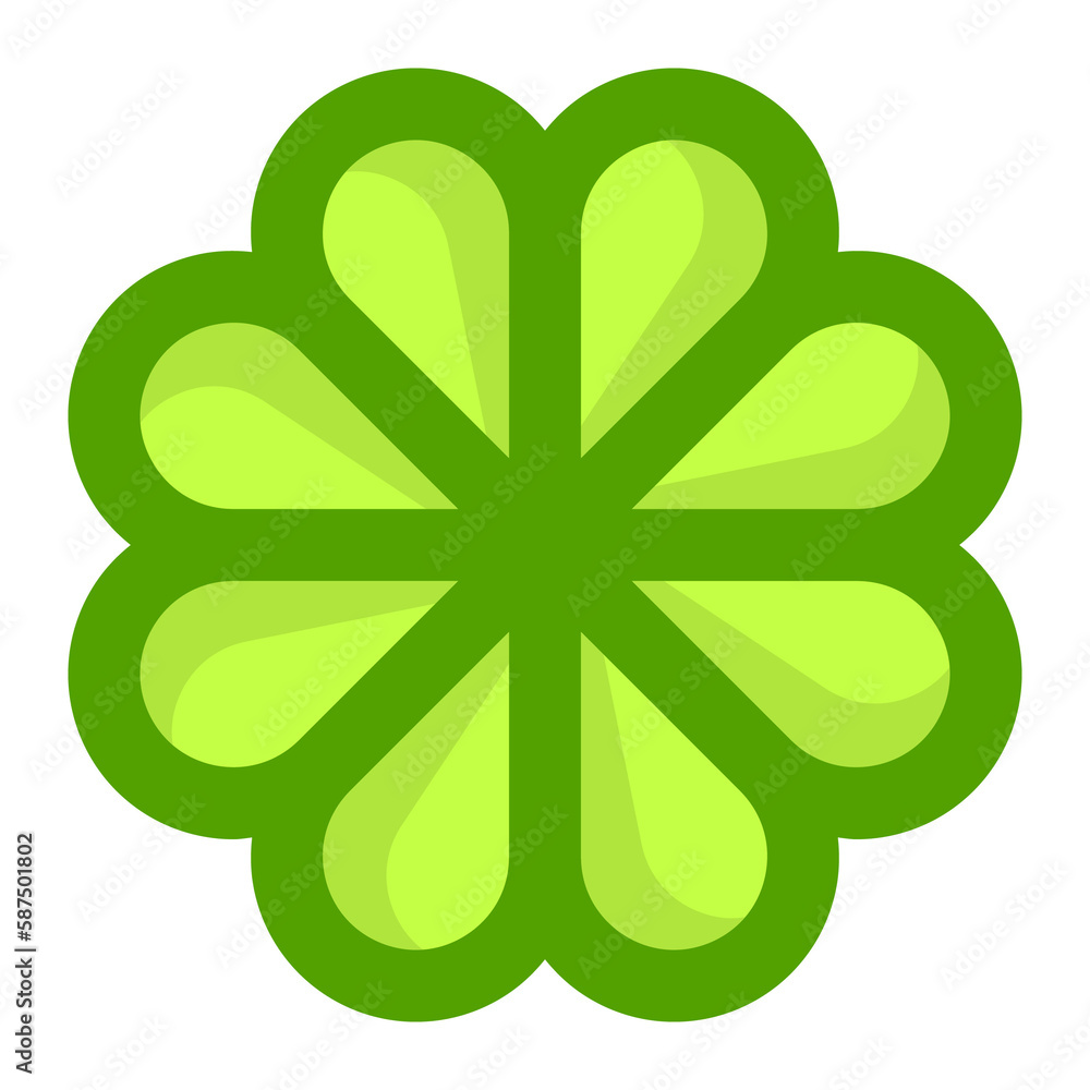 green flower. Exotic tropical plant blossom no background green flower. Exotic tropical plant blossom no background