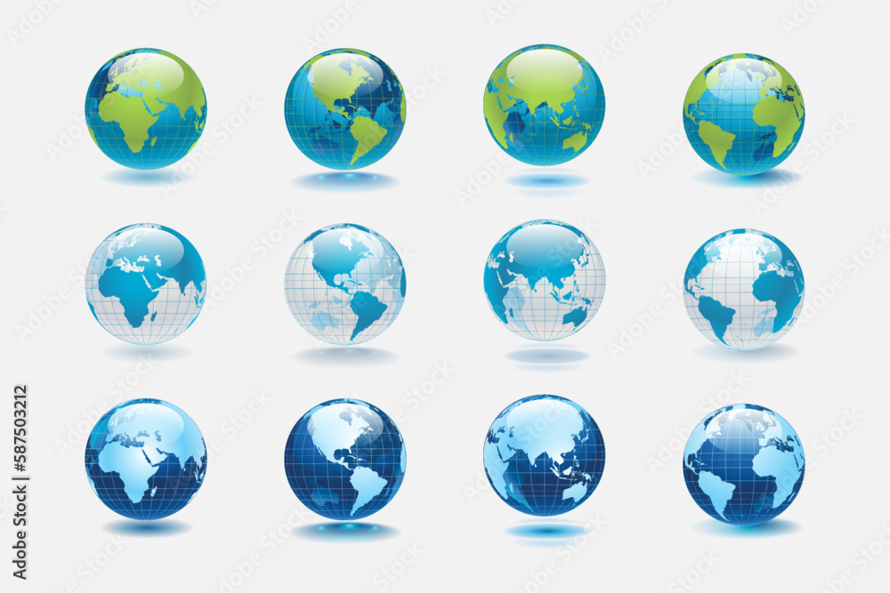 earth globe set earth globe set