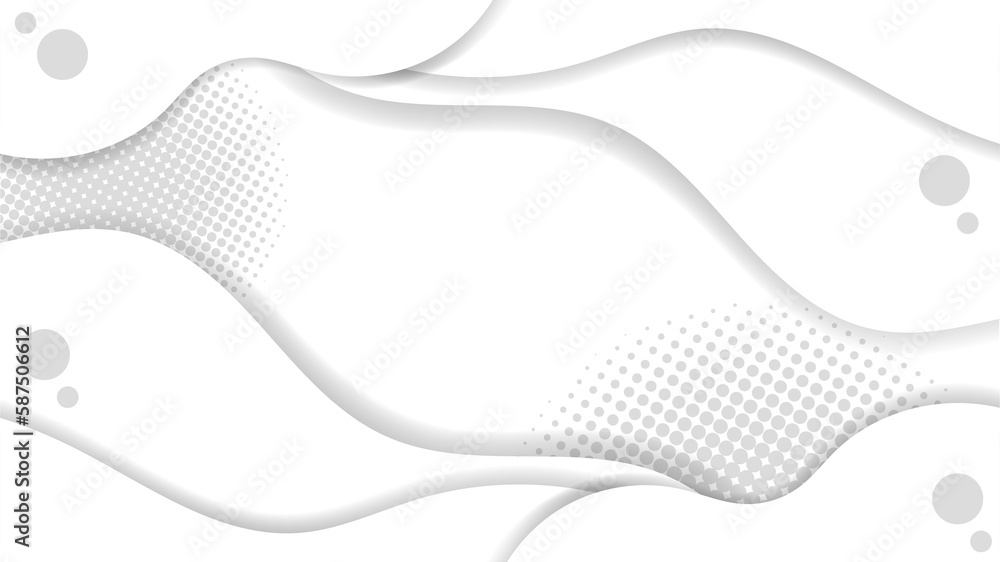 Fototapeta premium Wahite Abstract Background