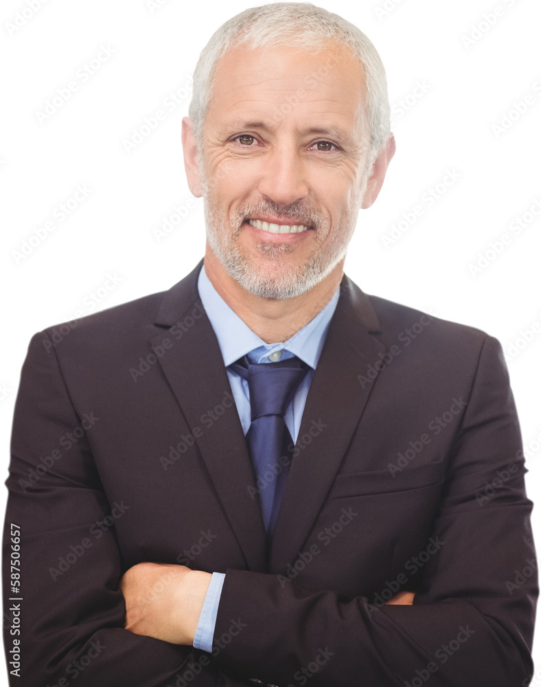 Portrait of happy businessman Portrait of happy businessman
