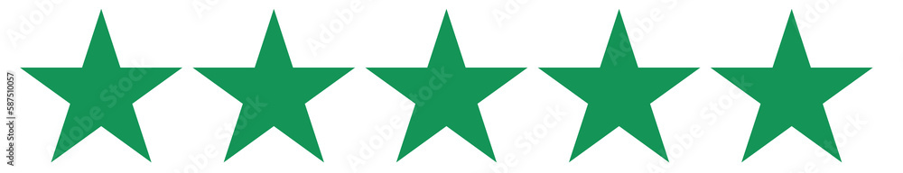 Digital composite image of green stars Digital composite image of green stars