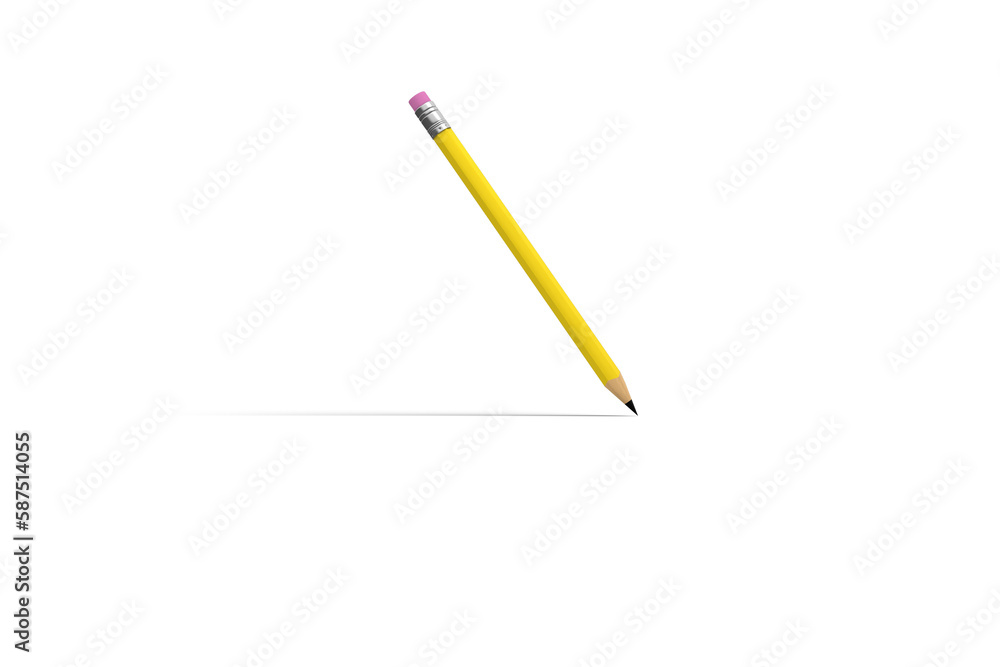 Digital image of pencil Digital image of pencil