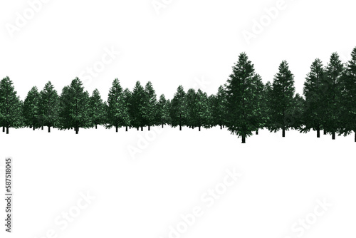 Fototapeta Naklejka Na Ścianę i Meble -  Composite image of trees