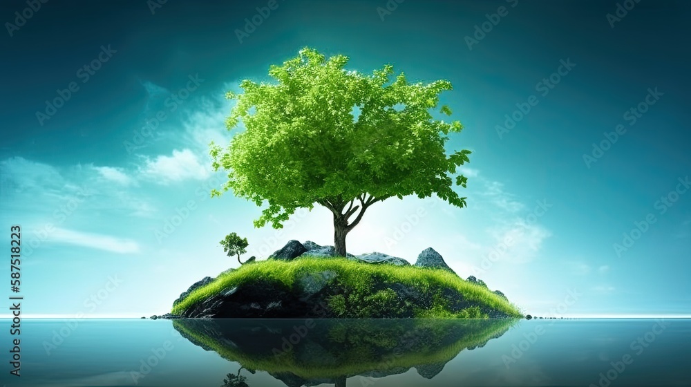 World Environment Day World Environment Day is an international event day designated on June 5th each year to raise awareness of environmental protection around the world, Illustration Generative AI World Environment Day World Environment Day is an international event day designated on June 5th each year to raise awareness of environmental protection around the world, Illustration Generative AI