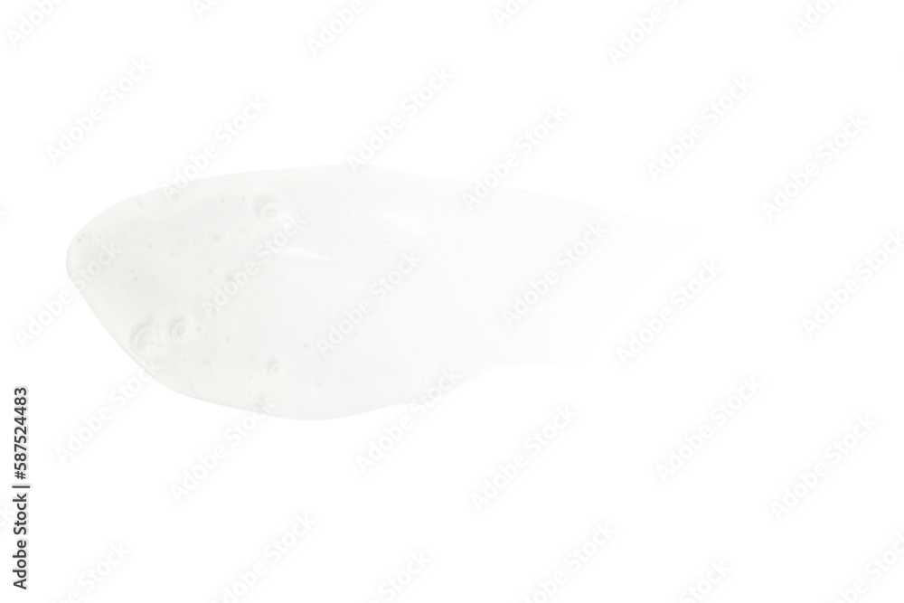 Transparent gel on a smear. Lubricant, gel, serum. Flowing, liquid, transparent. Isolated without background. PNG Transparent gel on a smear. Lubricant, gel, serum. Flowing, liquid, transparent. Isolated without background. PNG