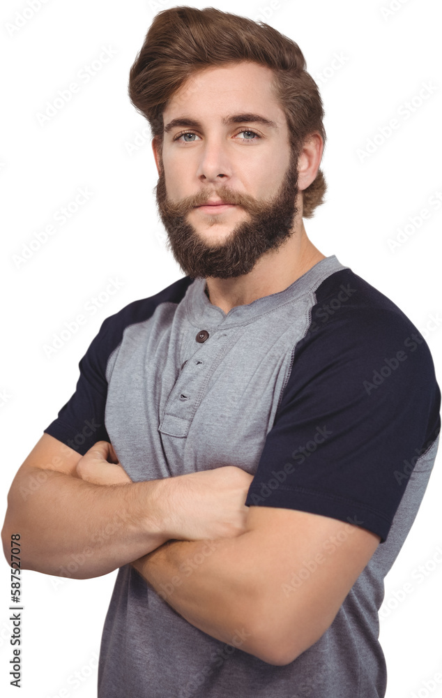 Portrait of confident hipster Portrait of confident hipster