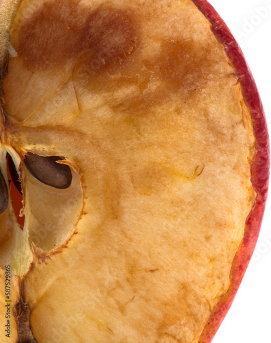 Close-up of apple rotting 