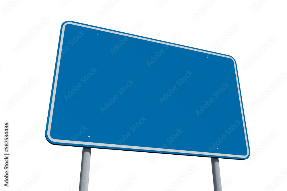 Blue billboard Blue billboard