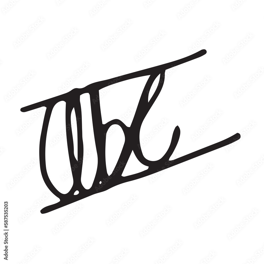 Digital image of letters abc Digital image of letters abc