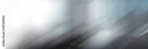 Blurred image of glass windows in office