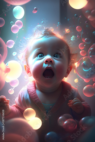Credible_baby_illustration_focus_care_simple_rigid_full_artistic_