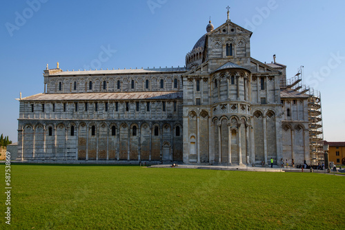 Pisa Cathedral, Piazza dei Miracoli in Pisa, Tuscany, Italy.