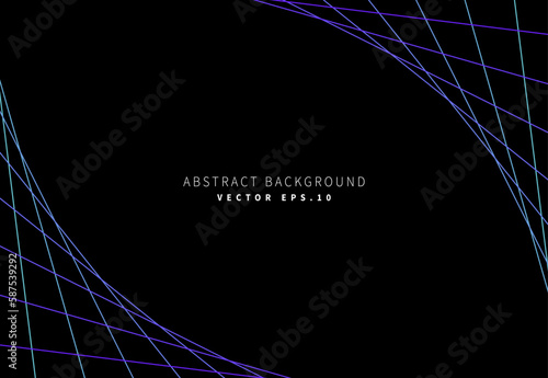 square grid tile with curve pattern modern art background use for advertisment poster website banner landing page product package design vector eps.