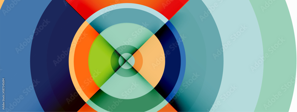 Circle trendy minimal geometric abstract background. Vector Illustration For Wallpaper, Banner, Background, Card, Book Illustration, landing page Circle trendy minimal geometric abstract background. Vector Illustration For Wallpaper, Banner, Background, Card, Book Illustration, landing page