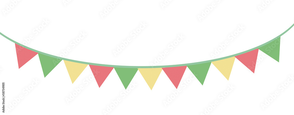 Obraz premium Hanging decoration icon