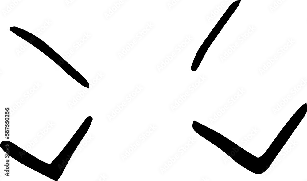 Digitally generated image of closed eyes Digitally generated image of closed eyes