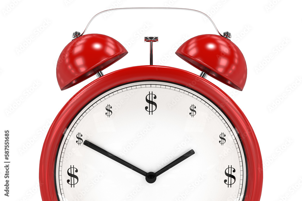 Alarmclock on white background Alarmclock on white background
