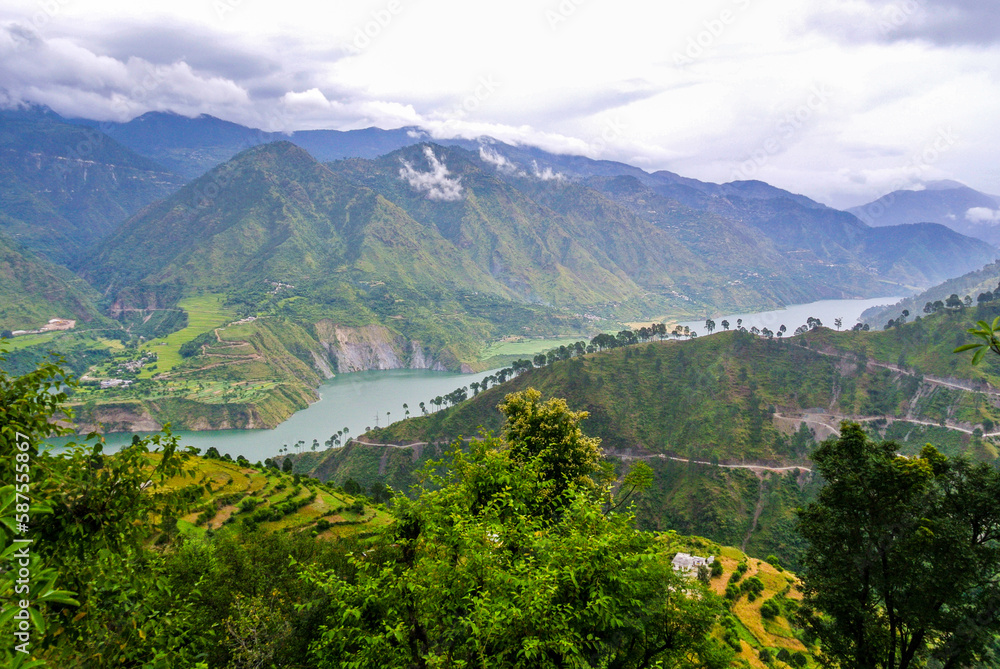Magnificent View of Tehri Dam in Uttarakhand
