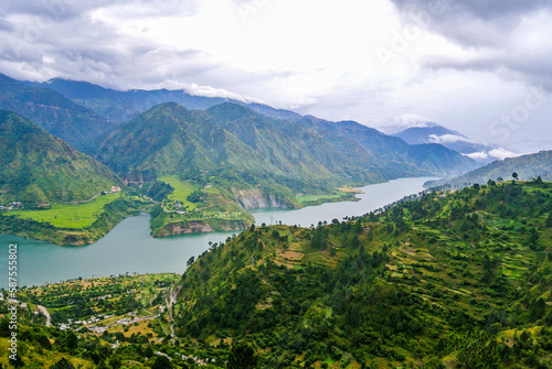 Magnificent View of Tehri Dam in Uttarakhand