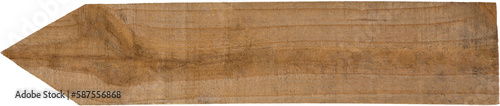 Wallpaper Mural Pointed wooden plank Torontodigital.ca